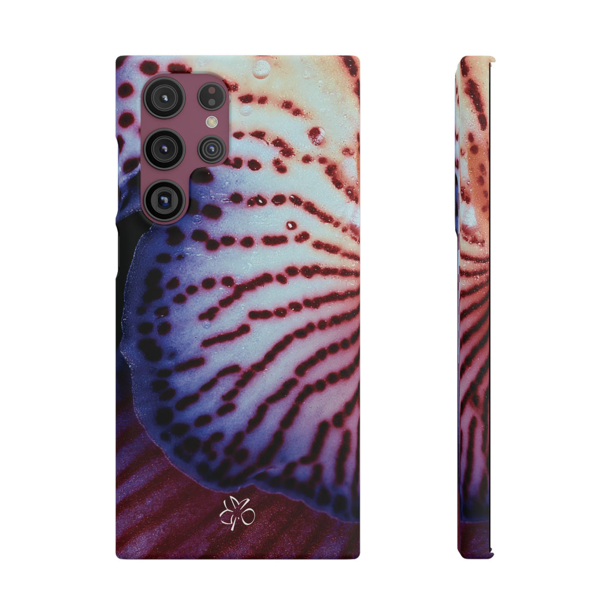 KYMO — Orchid No. 5 | Petal Pattern Snap Phone Case