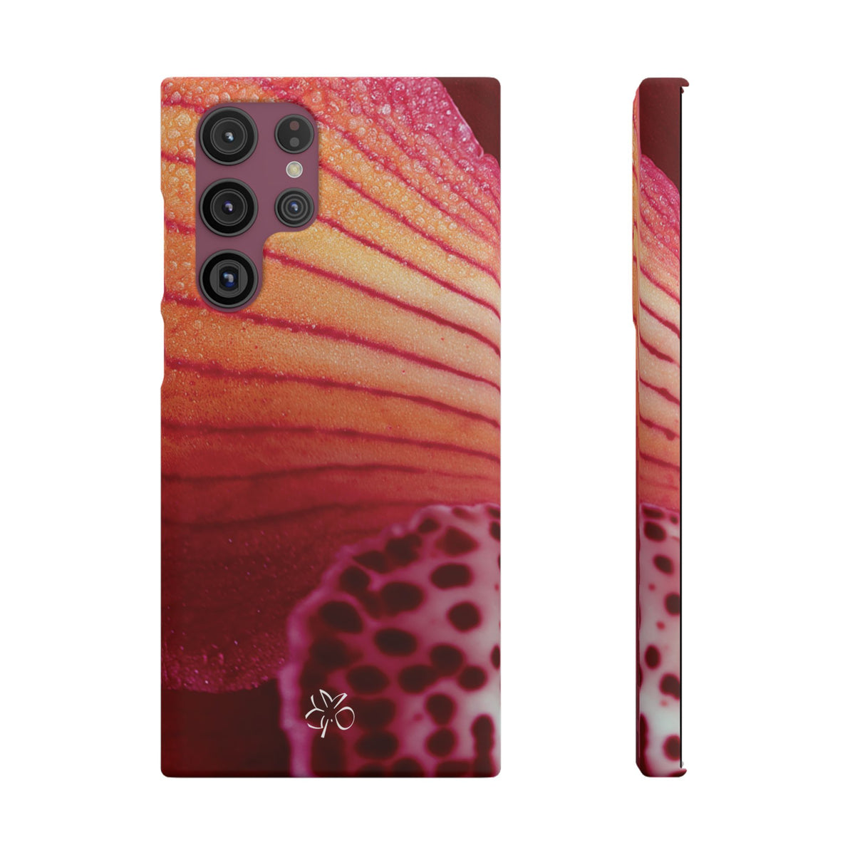 KYMO — Orchid No. 8 | Petal Pattern Snap Phone Case