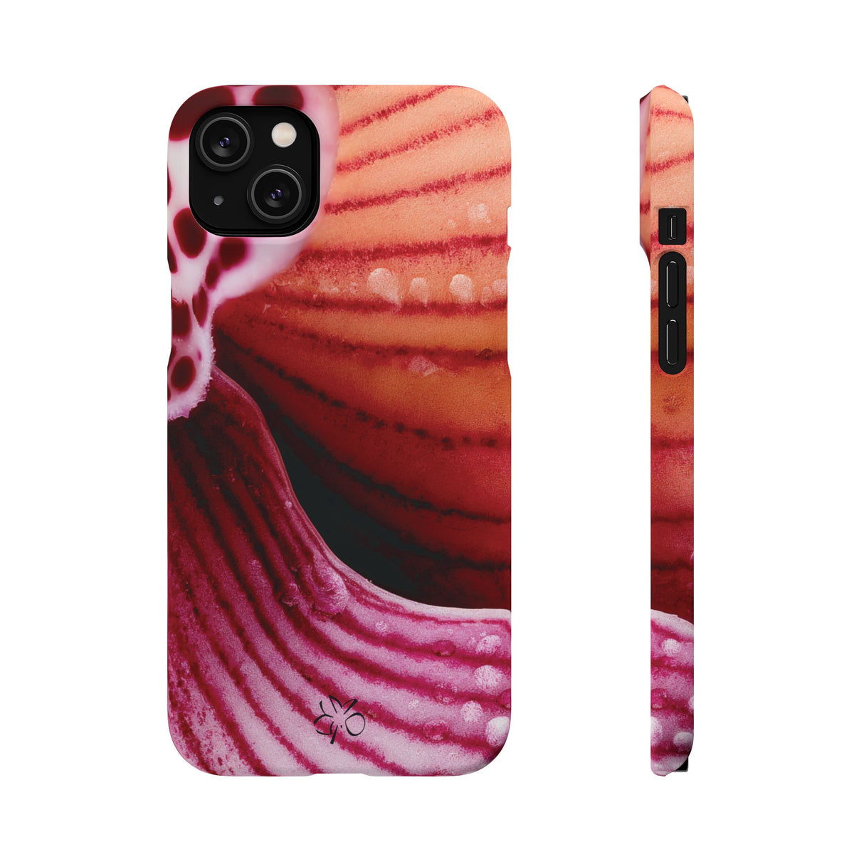KYMO — Orchid No. 1 | Petal Pattern Snap Phone Case