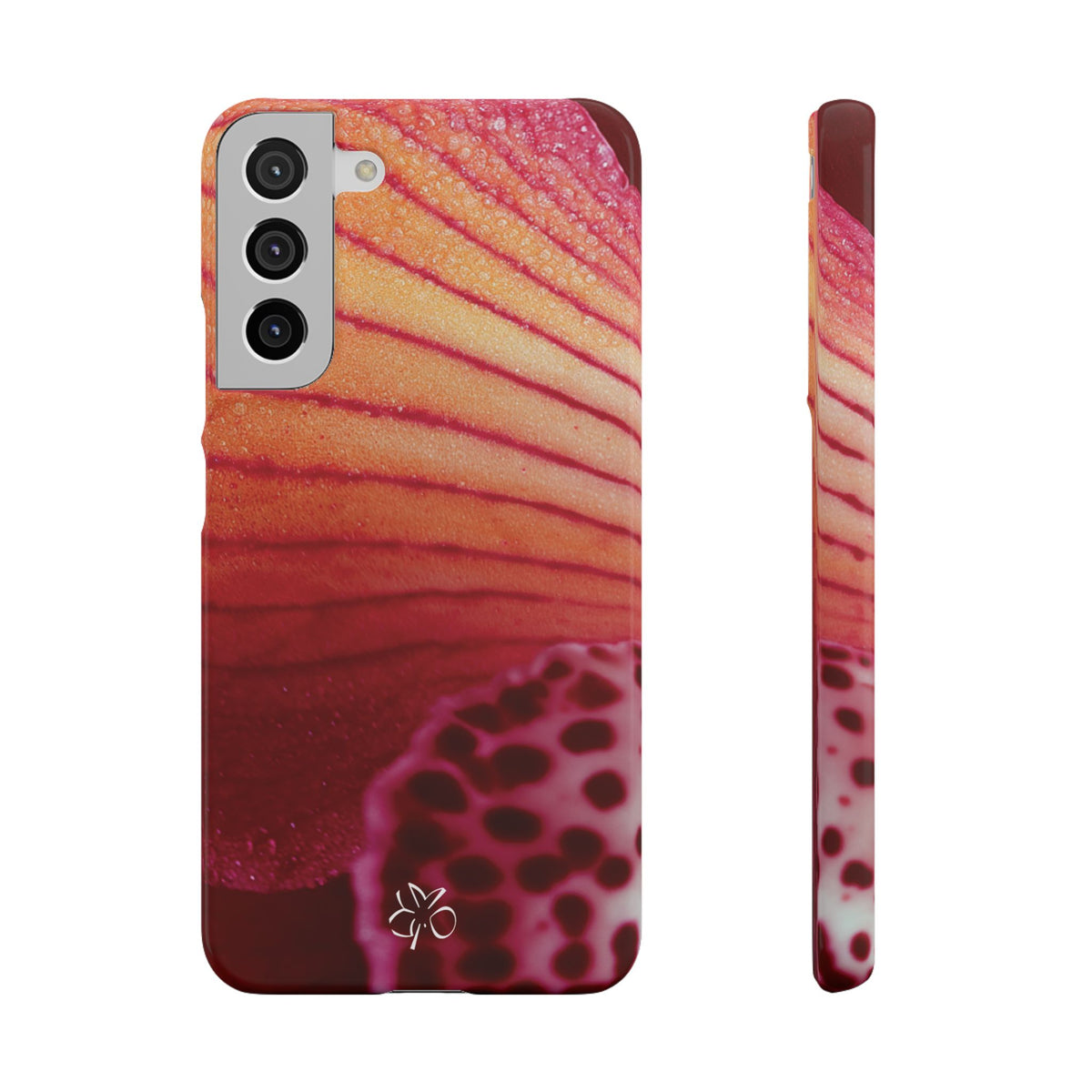 KYMO — Orchid No. 8 | Petal Pattern Snap Phone Case