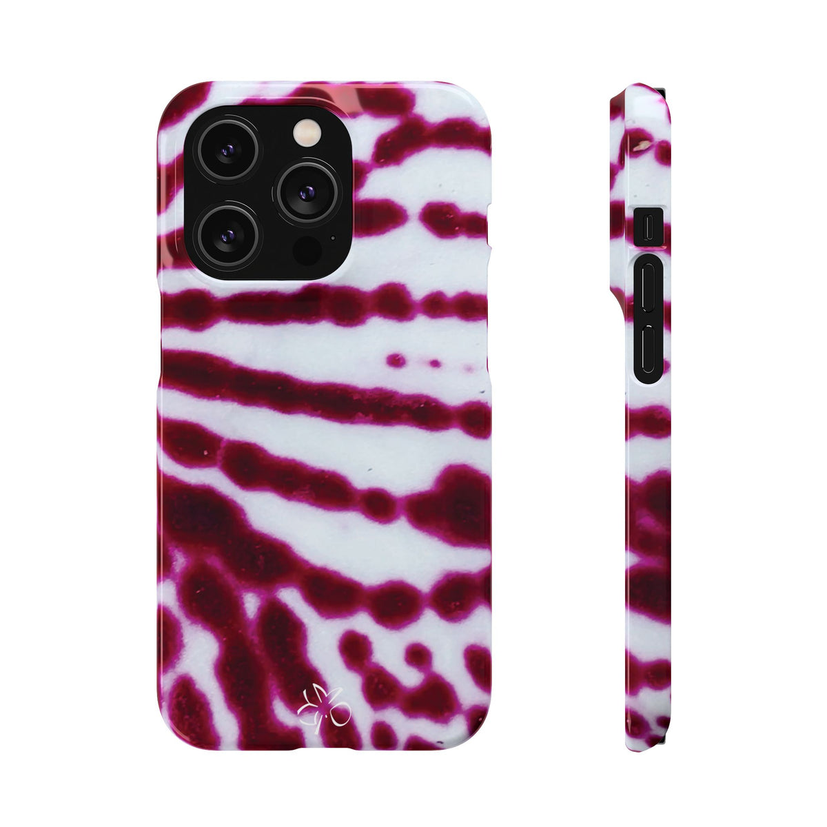 KYMO — Orchid No. 3 | Petal Pattern Snap Phone Case