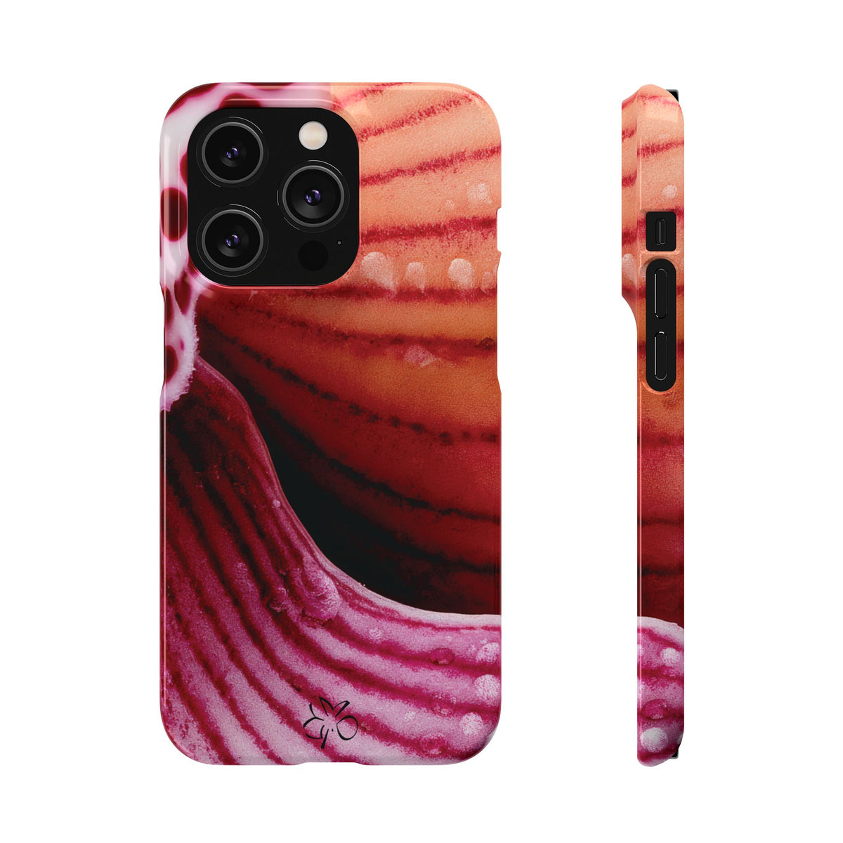 KYMO — Orchid No. 1 | Petal Pattern Snap Phone Case